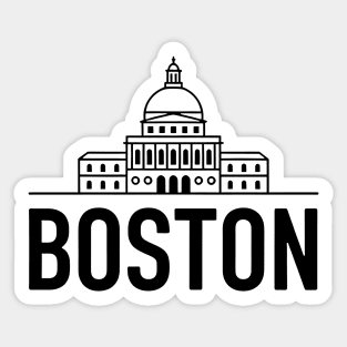 Boston Sticker